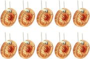 Induttore a spira magnetica, unico strato, bobina di induzione, 100 uH, 20 A - Set da 10 pezzi