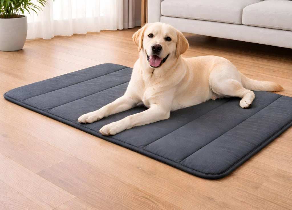 Cuccia Cuscino Comoda Per Animali Domestici Modello Bicolor Grigio Chiaro/Grigio Scuro - 60x120cm - Grigio Sc-Grg Ch