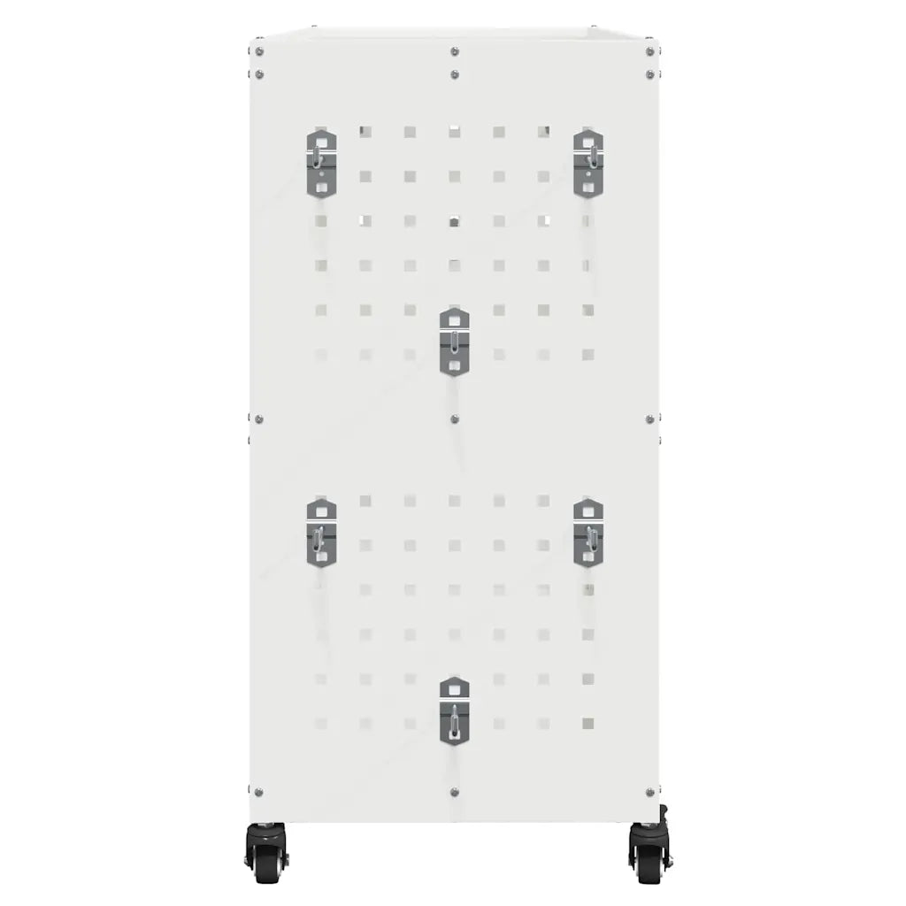 Carrello per Attrezzi con lo scaffale Bianco 75 x 35 x 73 cm CFW6345891