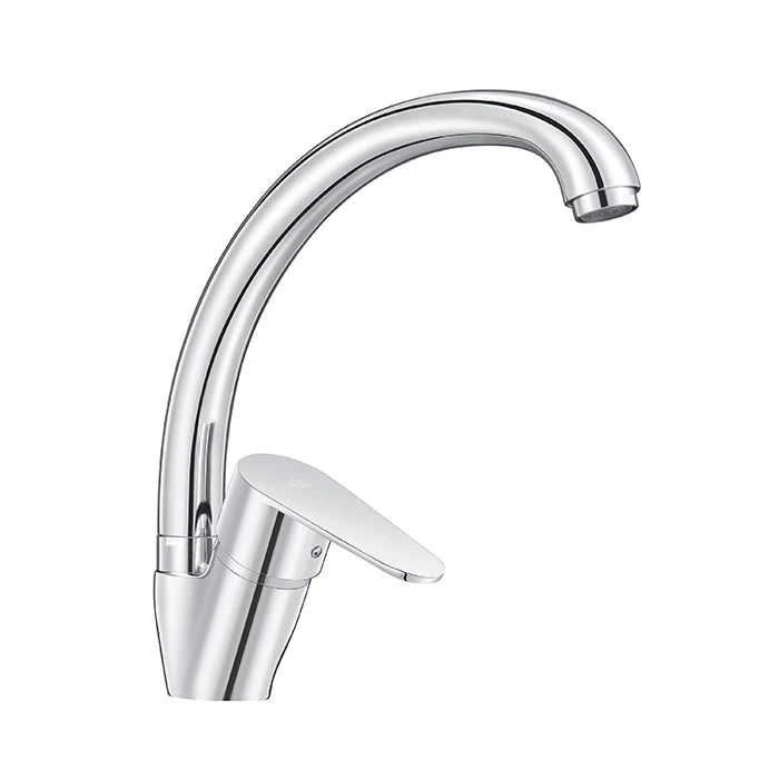 Miscelatore monocomando lavello DH nero opaco canna alta
