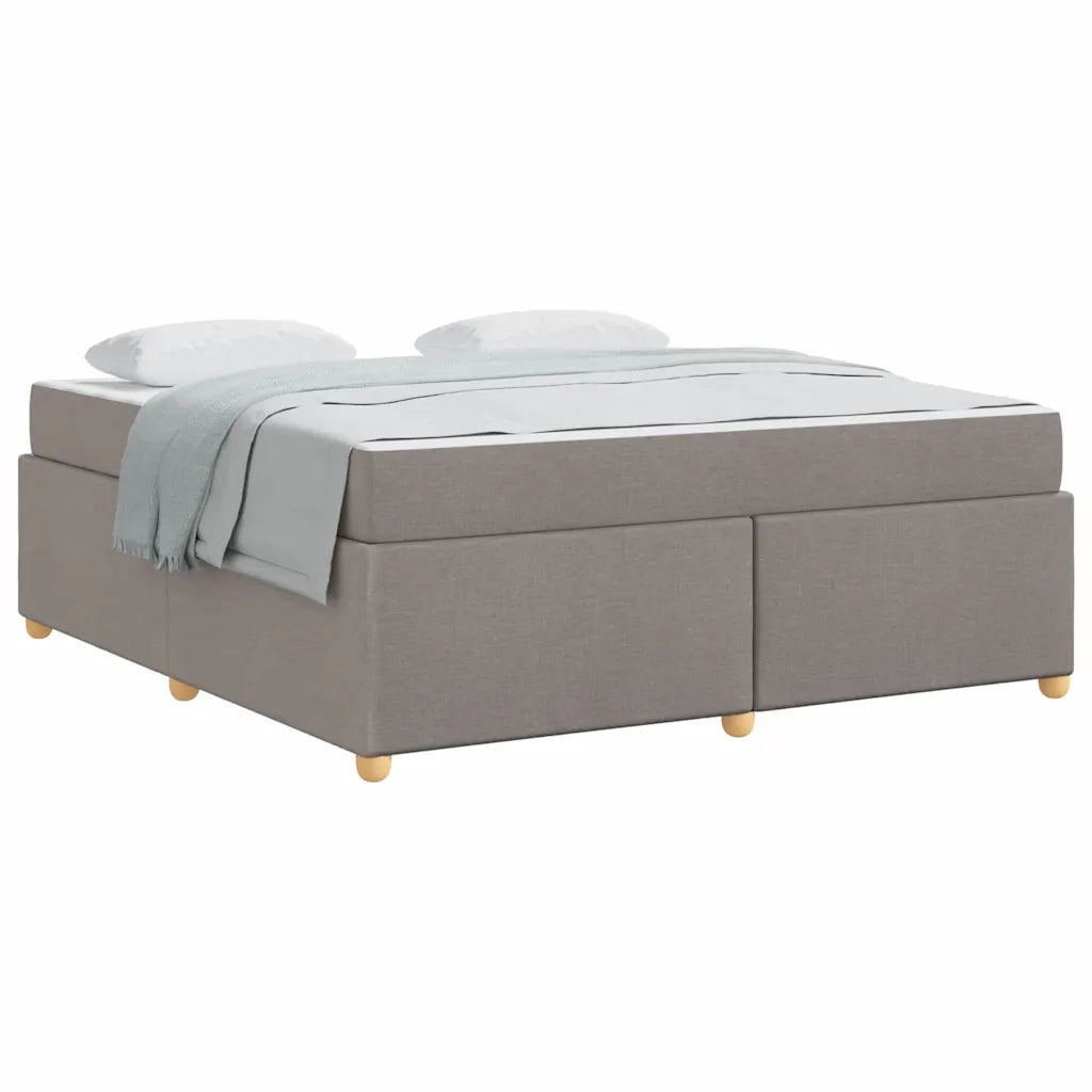 vidaXL Struttura del letto con materasso Talpa 180 x 200 cm Tessuto