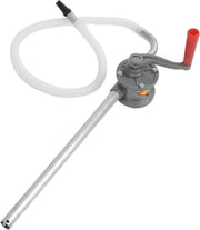 Pompa Oli a Razzo Aluminium 5L Manuale Supporto per Pompare Benzina Kerosene Olio Motore Olio Idraulico