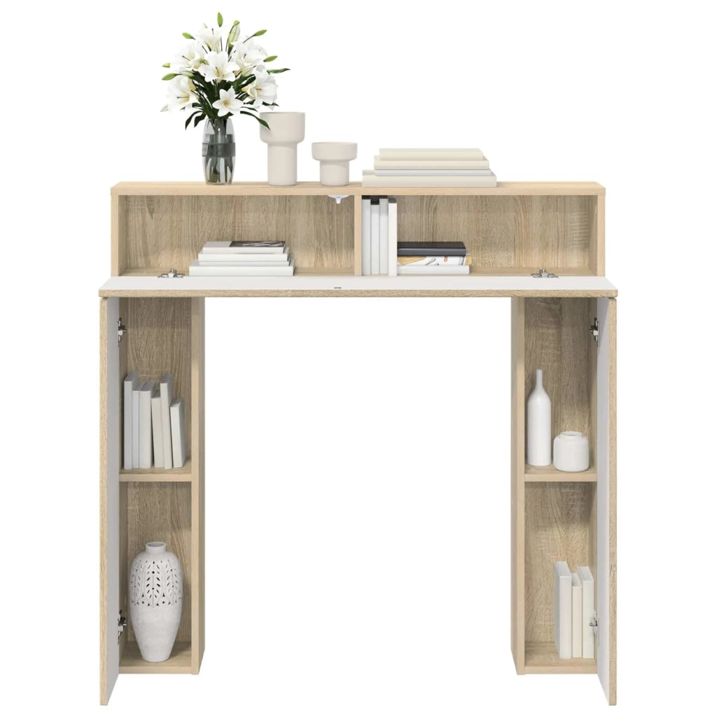 Cornice per camino Rovere Sonoma 102 x 18 x 100,5 cm 8006608