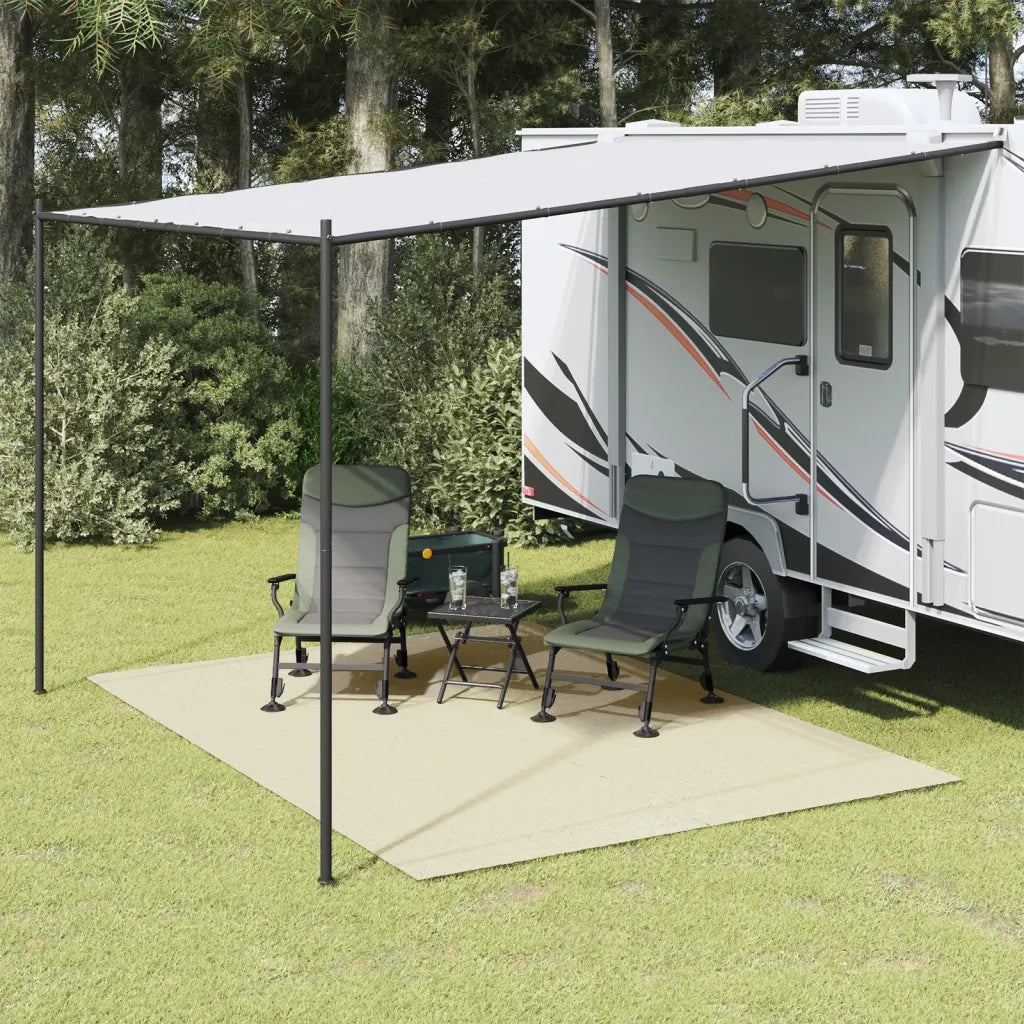 Tappeto da Tenda Crema 3x2,5 m 4008496