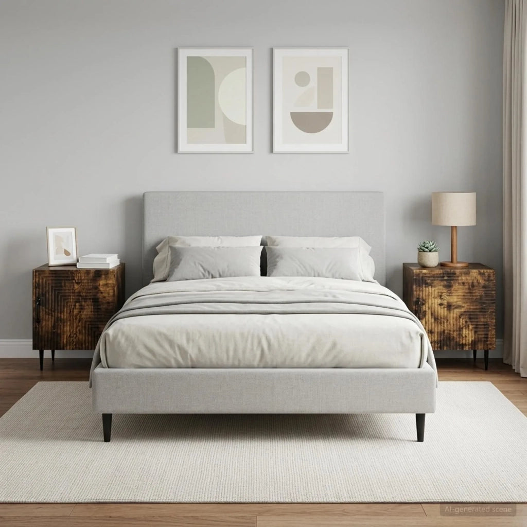 Armadio da Notte 2 pcs Rovere Fumo 43 x 34,5 x 50 cm 894806