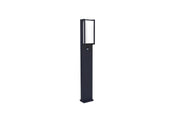 Lampione da giardino QUBO LED 16W sensore antracite Lutec