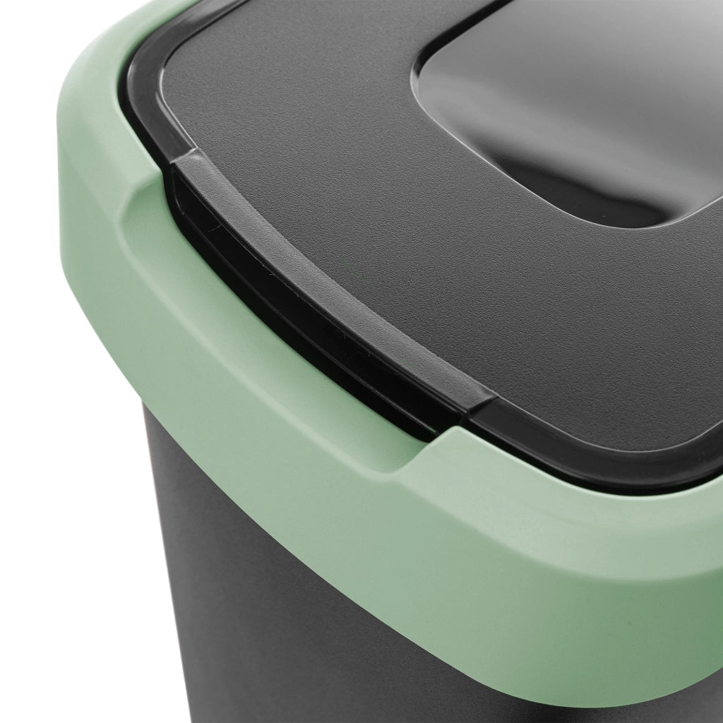 KADAX Zestaw Kosz Klip 25L z klapą obrotową pastel