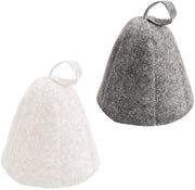 Accessori per benessere - 2 pezzi di velluto - Muffa per sauna - Copricapo per sauna - Accessori per wellness - Qualità ideale - Muffa per sauna