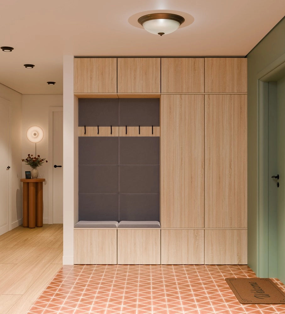 Guardaroba HAGA IV/2sz2w rovere sonoma 2x armadio + 2x appendiabiti