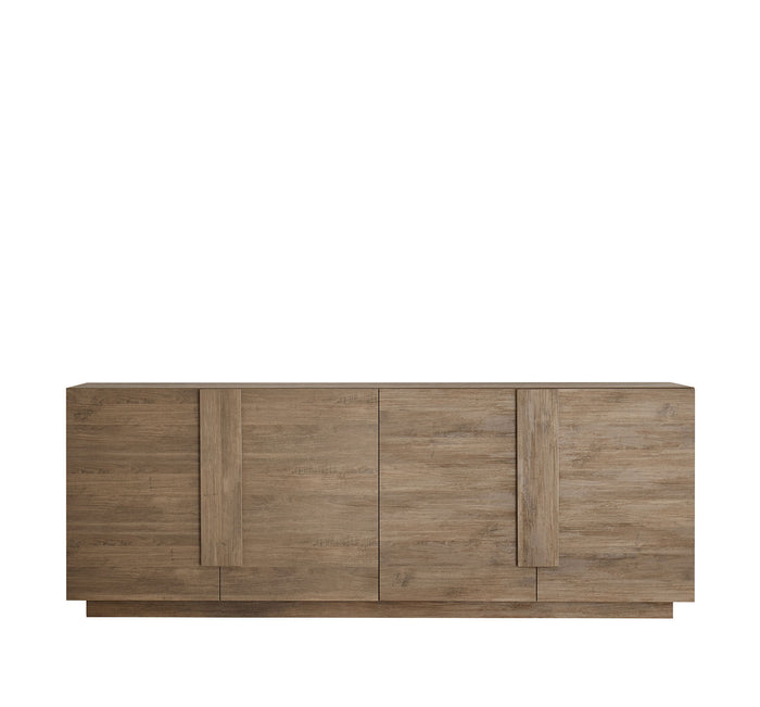 Madia Design Moderno 4 Ante Jupiter 241x44x90 cm Noce Mercure