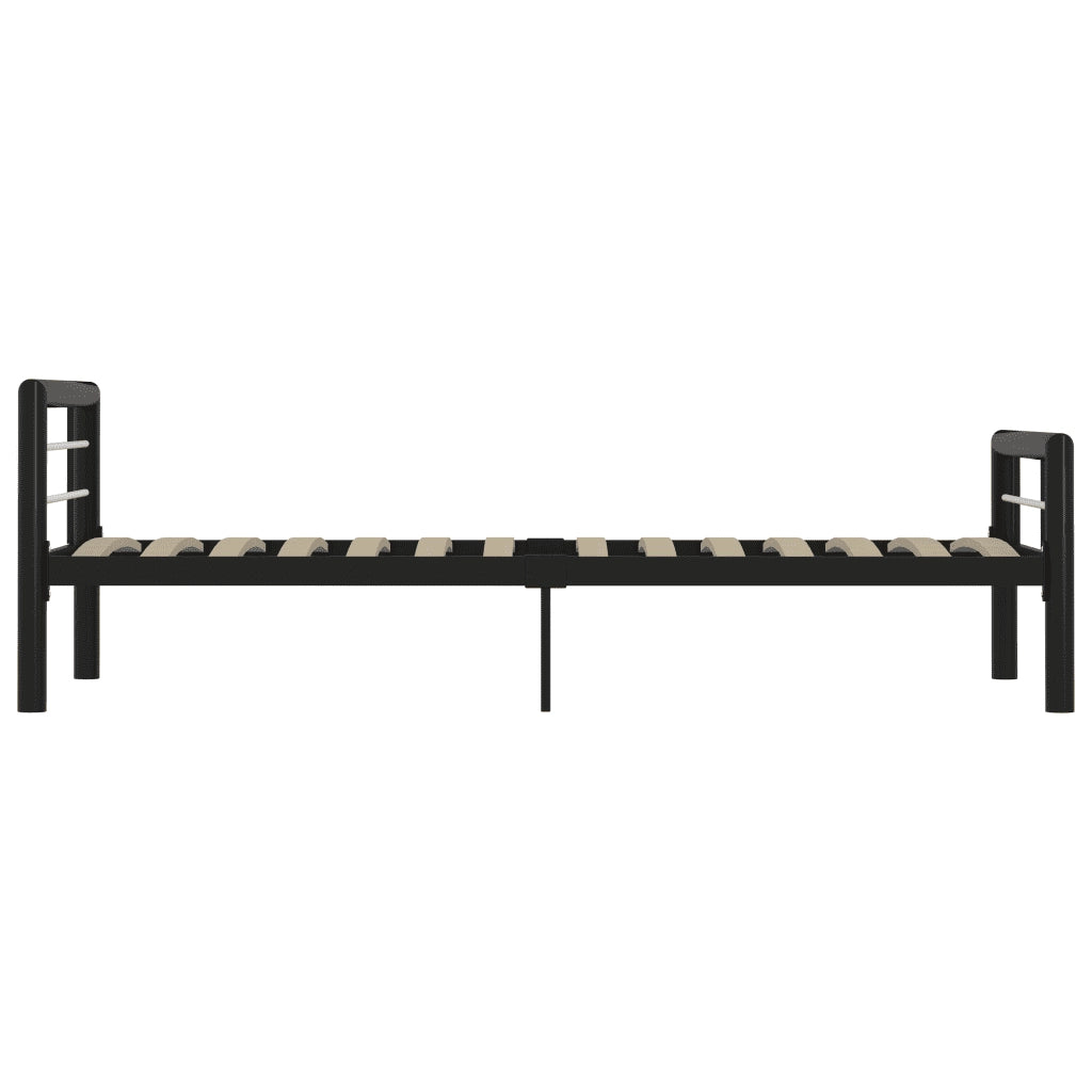 Giroletto Nero e Bianco in Metallo 90x200 cm 284550