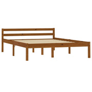 Giroletto senza Materaso Ambrato in Legno di Pino 120x200 cm 283210