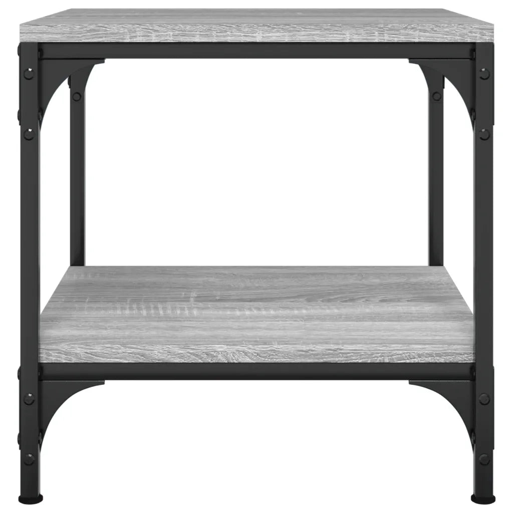 2 pz Tavolini da salotto | Tavolino da caff¨¨ | Tavolino da Soggiorno grigio sonoma 40x40x40 cm in Legno Multistrato
