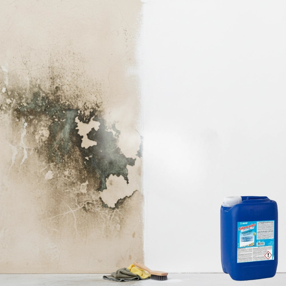 Mapei silancolor cleaner plus trattamento antimuffa per superfici 5 kg