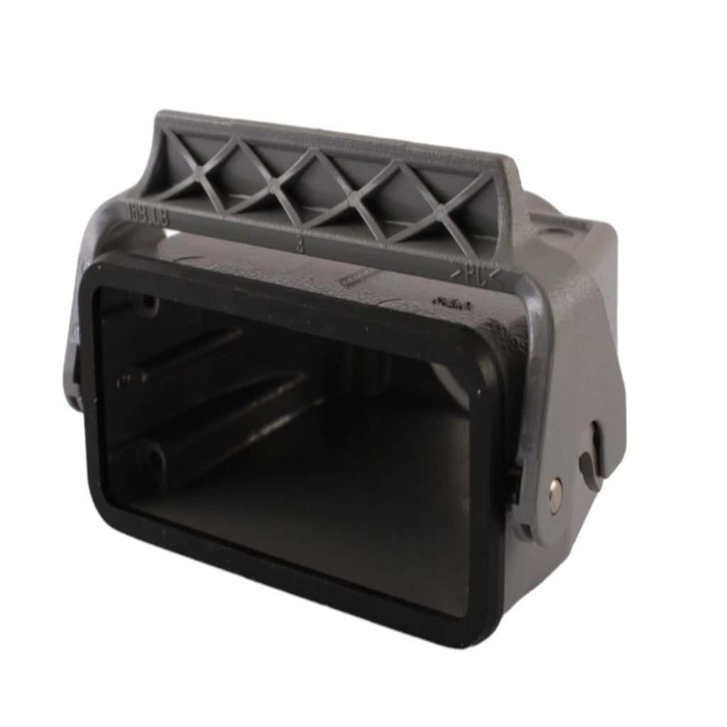 Custodia volante maschio 16 poli 2 leve Harting