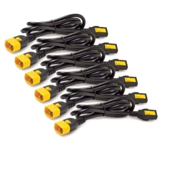 Apc ap8702s-ww cavo di alimentazione nero 0,61 m accoppiatore c14 accoppiatore c13