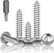 Viti a Torx in acciaio inossidabile 70 pezzi M4 x 20mm viti a testa a cono in acciaio inossidabile A2 V2A