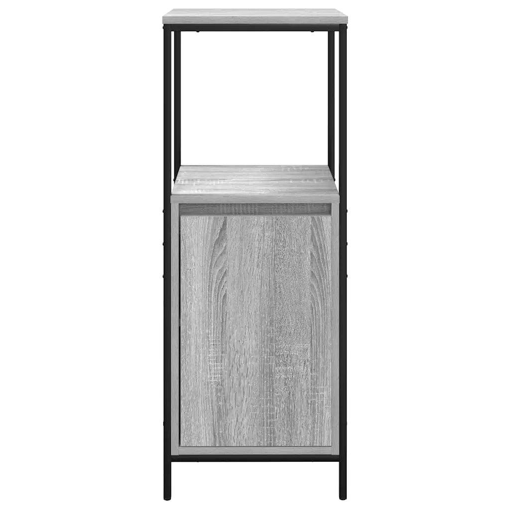 Mobile da Bagno con Ripiani Grigio Sonoma 36x35x95 cm 861915