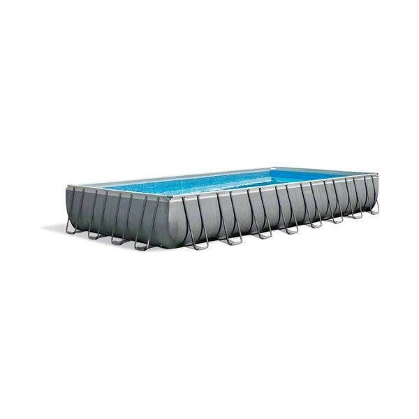 Piscina intex 26364 ultra xtr frame con pompa a sabbia antracite