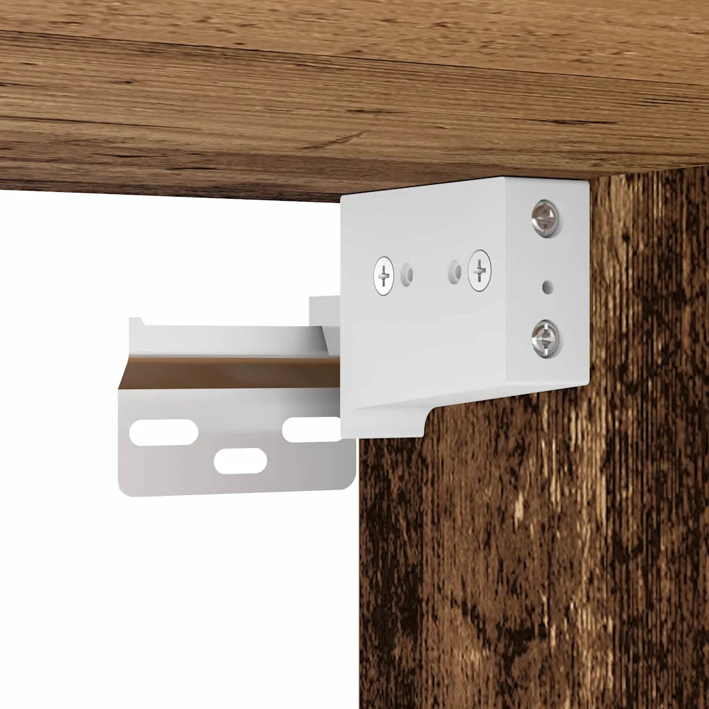 Armadio pensile con lo scaffale Legno vecchio 59 x 20 x 71.5 cm CFW4468225