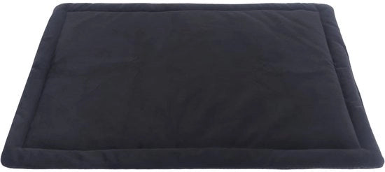 Mat per cani, cuscino per cani, letto morbido e caldo per cani, tappeto antiscivolo lavabile per animali domestici, materasso riscaldante per cani e gatti FC004 (74 * 53 cm, Nero)