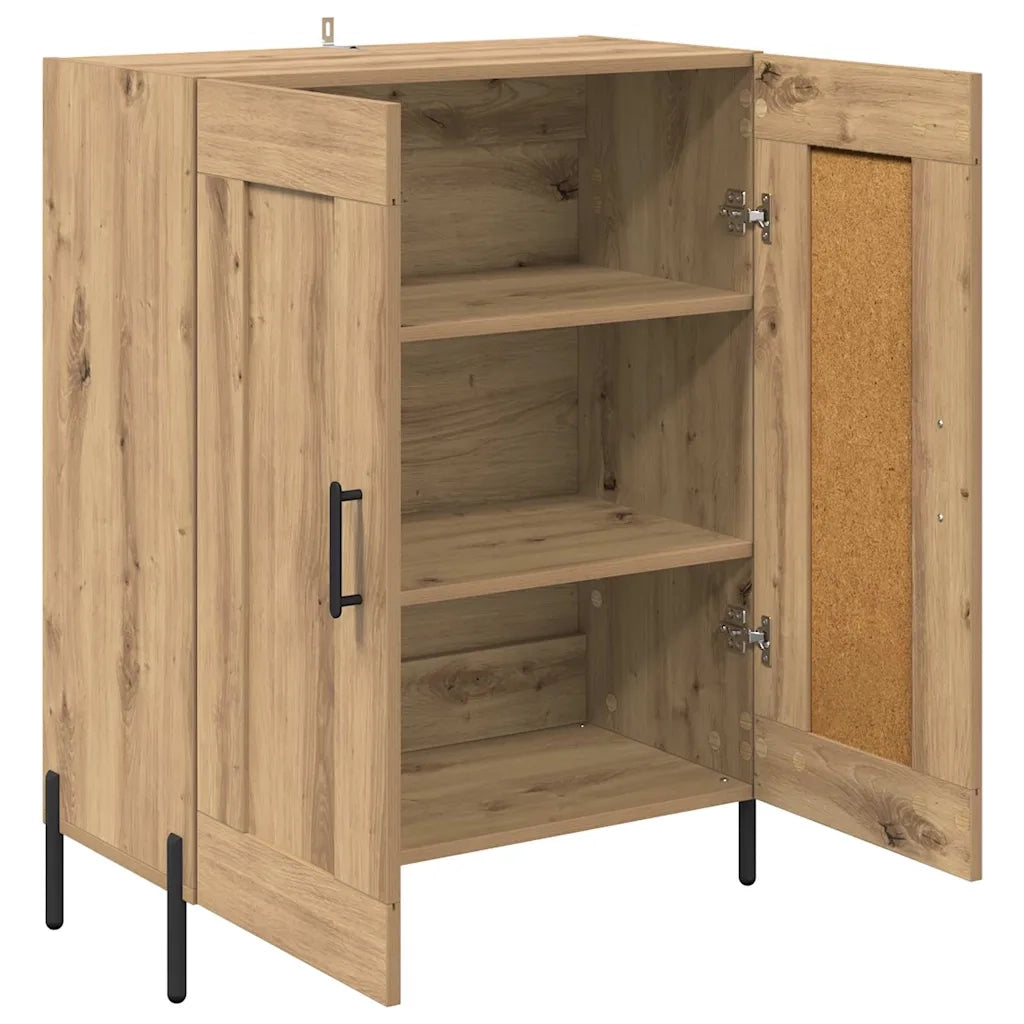 Credenza | Madia | Buffet da pranzo | Armadio da pranzo Rovere artigianale 69,5 x 34 x 90 cm