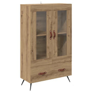 Credenza | Madia | Buffet da pranzo | Armadio da pranzo con cassetto Rovere artigianale 69,5 x 31 x 115 cm
