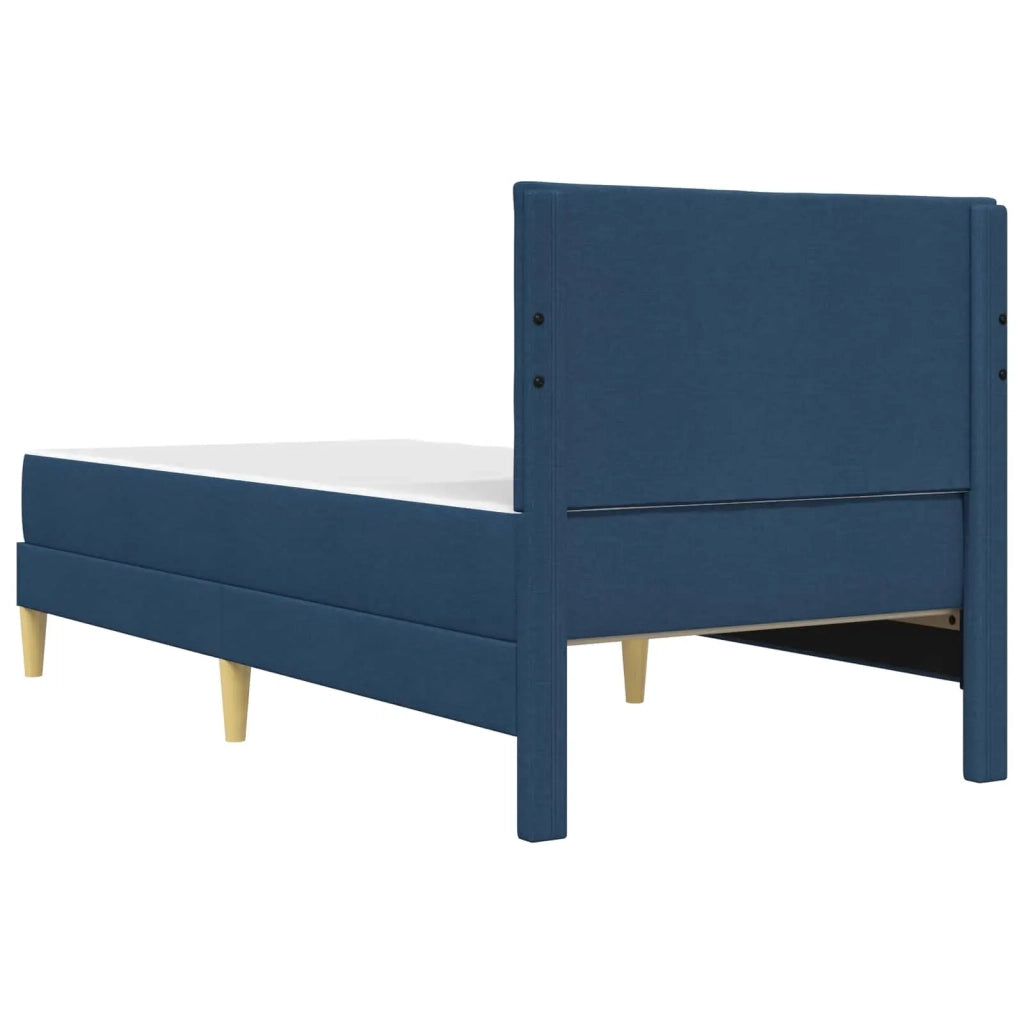 Struttura del letto Blu 90 x 200 cm Poliestere 3414938
