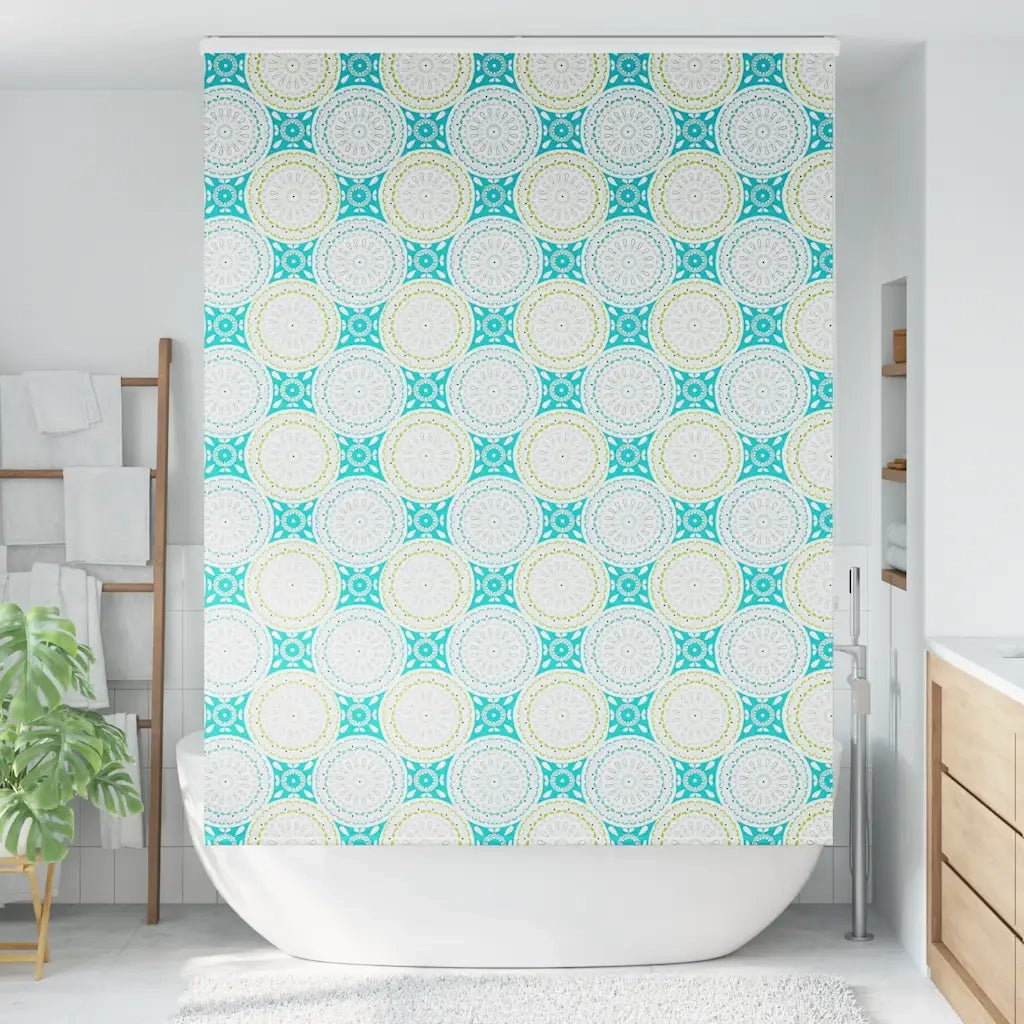 Tenda a Rullo Doccia Cassonetto 150x240 cm Larghezza Tessuto 4015006