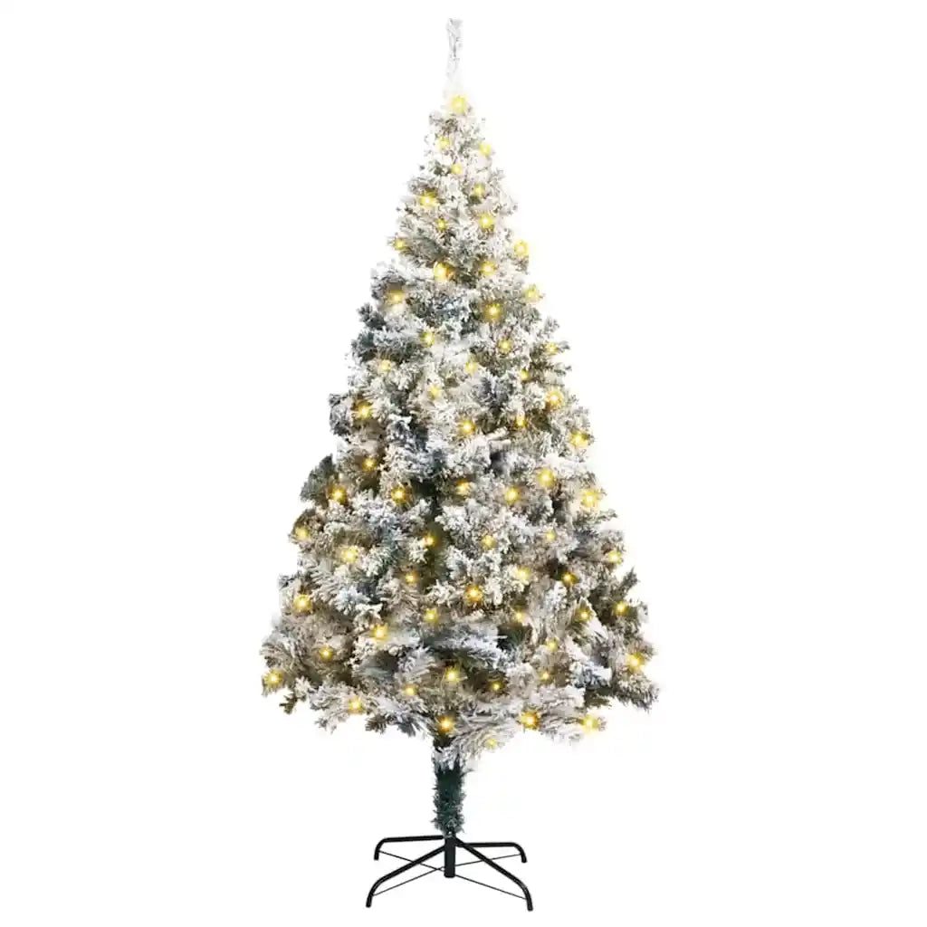 Albero di Natale | Decorazioni natalizie artificiale con 300 LED Bianco 180 cm