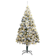 Albero di Natale | Decorazioni natalizie artificiale con 300 LED Bianco 180 cm
