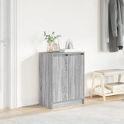 vidaXL Scarpiera Grigio Sonoma 57x34x76 cm in Legno Multistrato