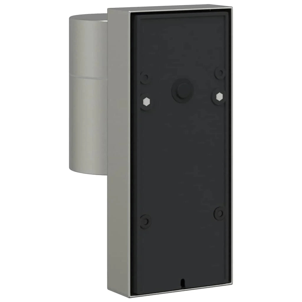 Applique da esterno dal design moderno illuminazione efficiente 6,5 x 10,5 x 16 cm acciaio inox argento 02_0056533