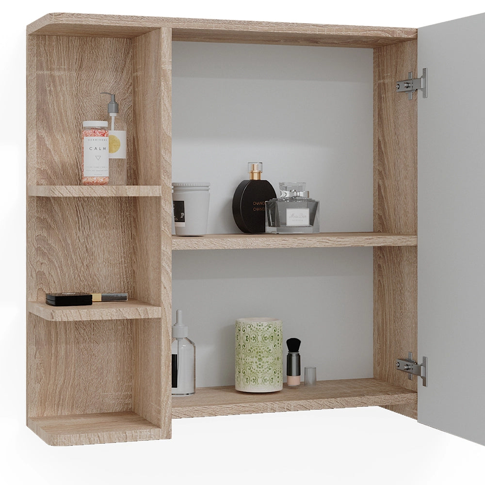 Vicco Specchio contenitore bagno Sonoma 79.6 x 64 cm