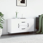 Credenza Bianca 100x36x60 cm in Legno Multistrato 828164