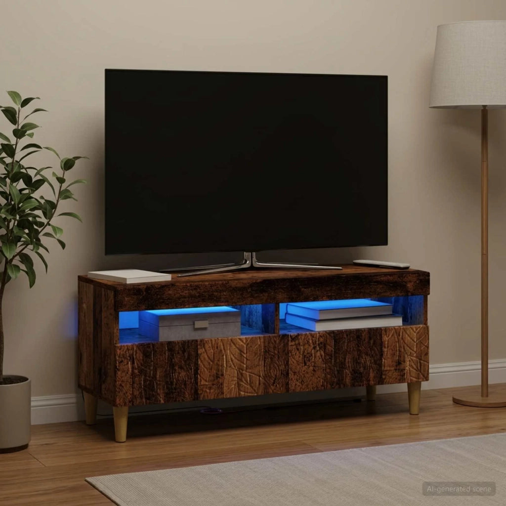 Mobile TV LED Legno antico Legno ingegnerizzato 897213