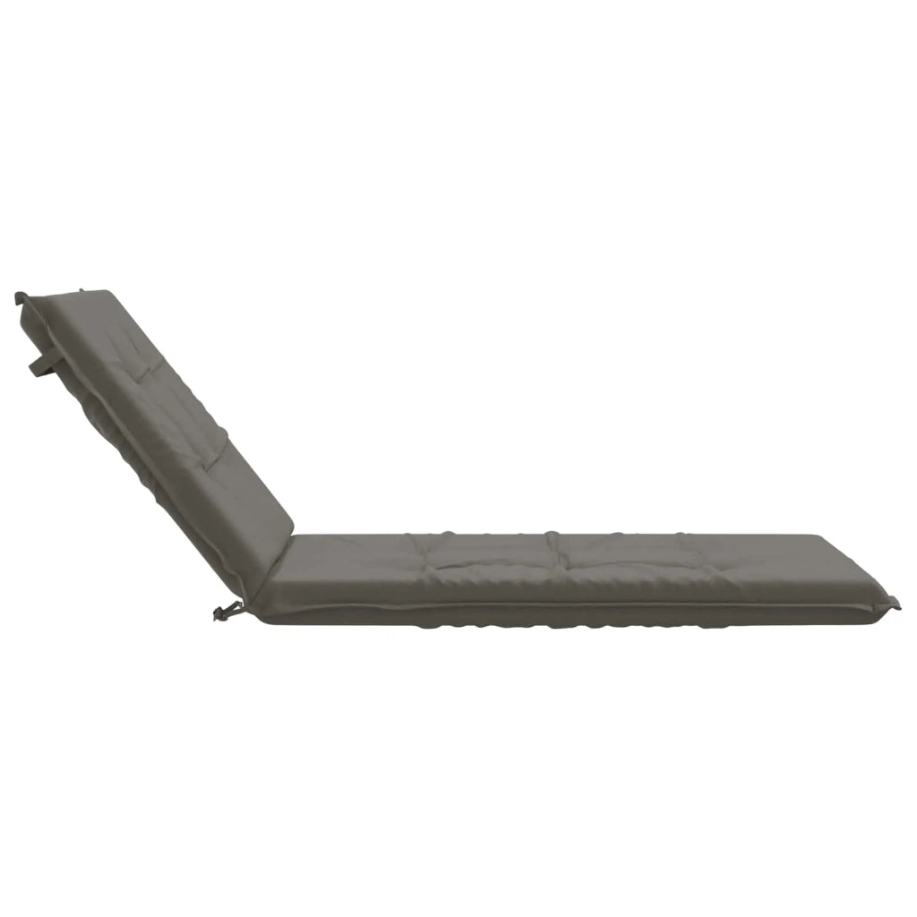 Cuscino per Lettino GEMERT 100% Poliestere Grigio 947466