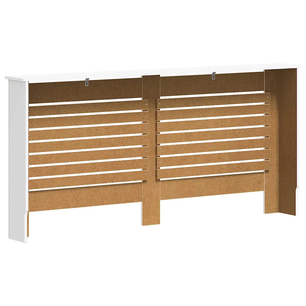 Coperture per Radiatori 2 pz Bianche 172x19x81,5 cm in MDF CFW5692384