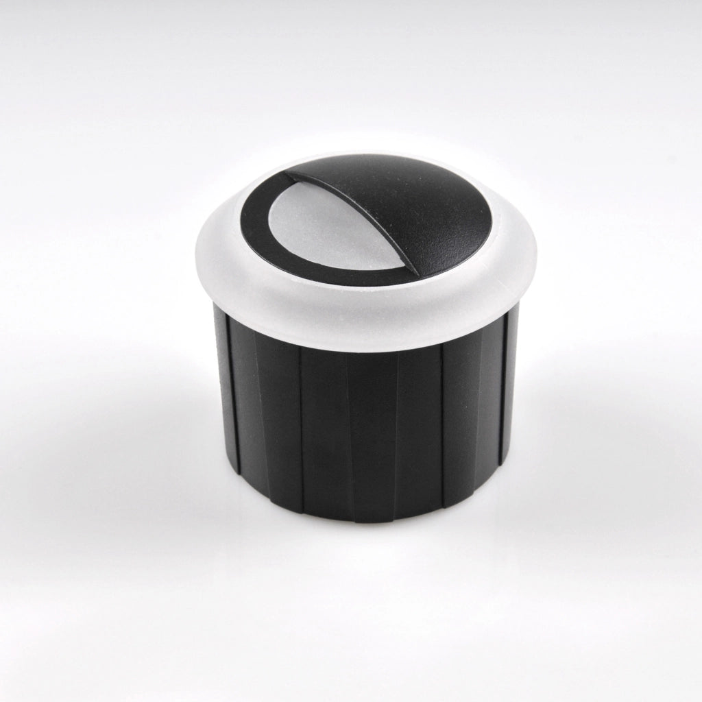 Lampada LED segnapasso tonda 3W 4000K IP44 grafite Polux