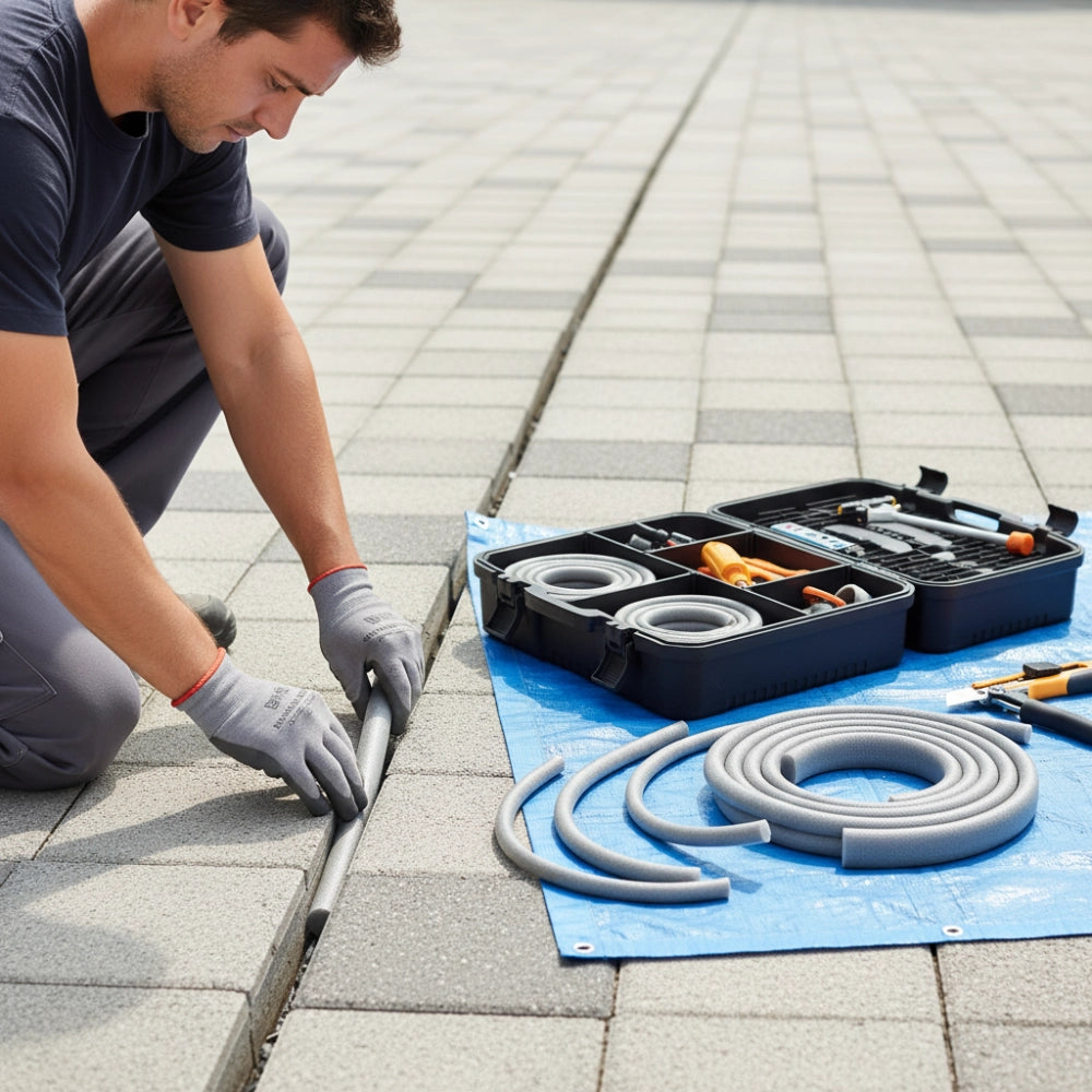 Mapefoam cordoncino schiuma polietilenica per giunti edili 10 metri *** spessore 20 mm, confezione 1