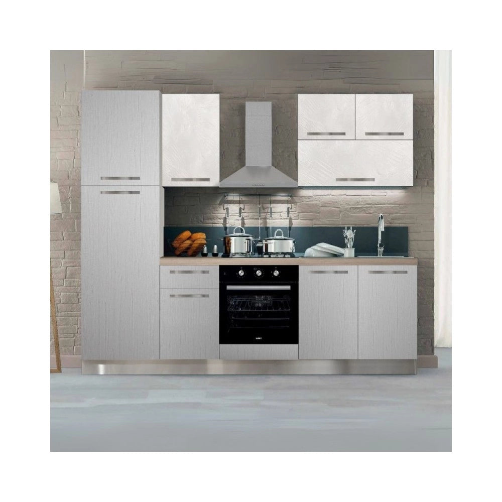 Cucina Molly tortora e canyon white elettrodomestici inclusi 255