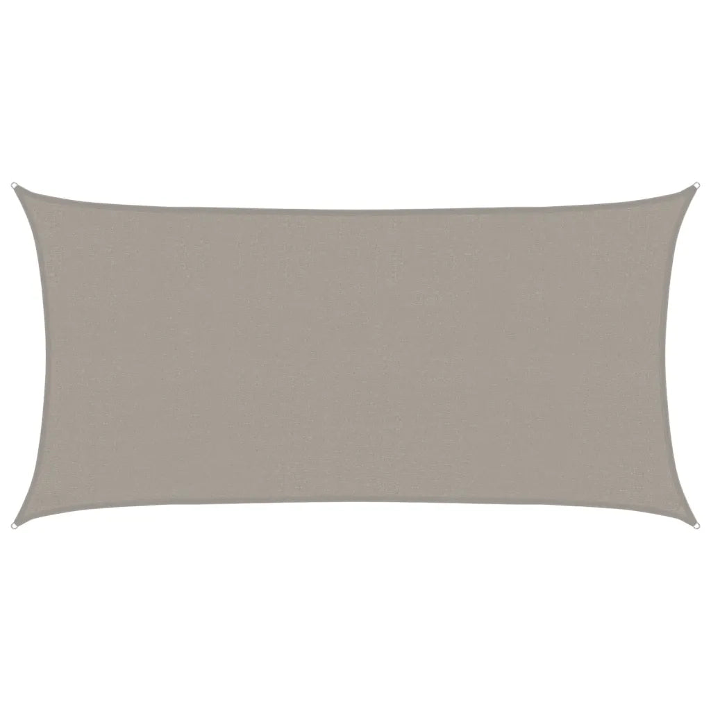 Vela Parasole 160 g/m² Rettangolare Grigio Chiaro 2x3,5 m HDPE 4001975