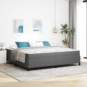 Struttura del letto Grigio chiaro 200 x 200 cm Tessuto 3399140