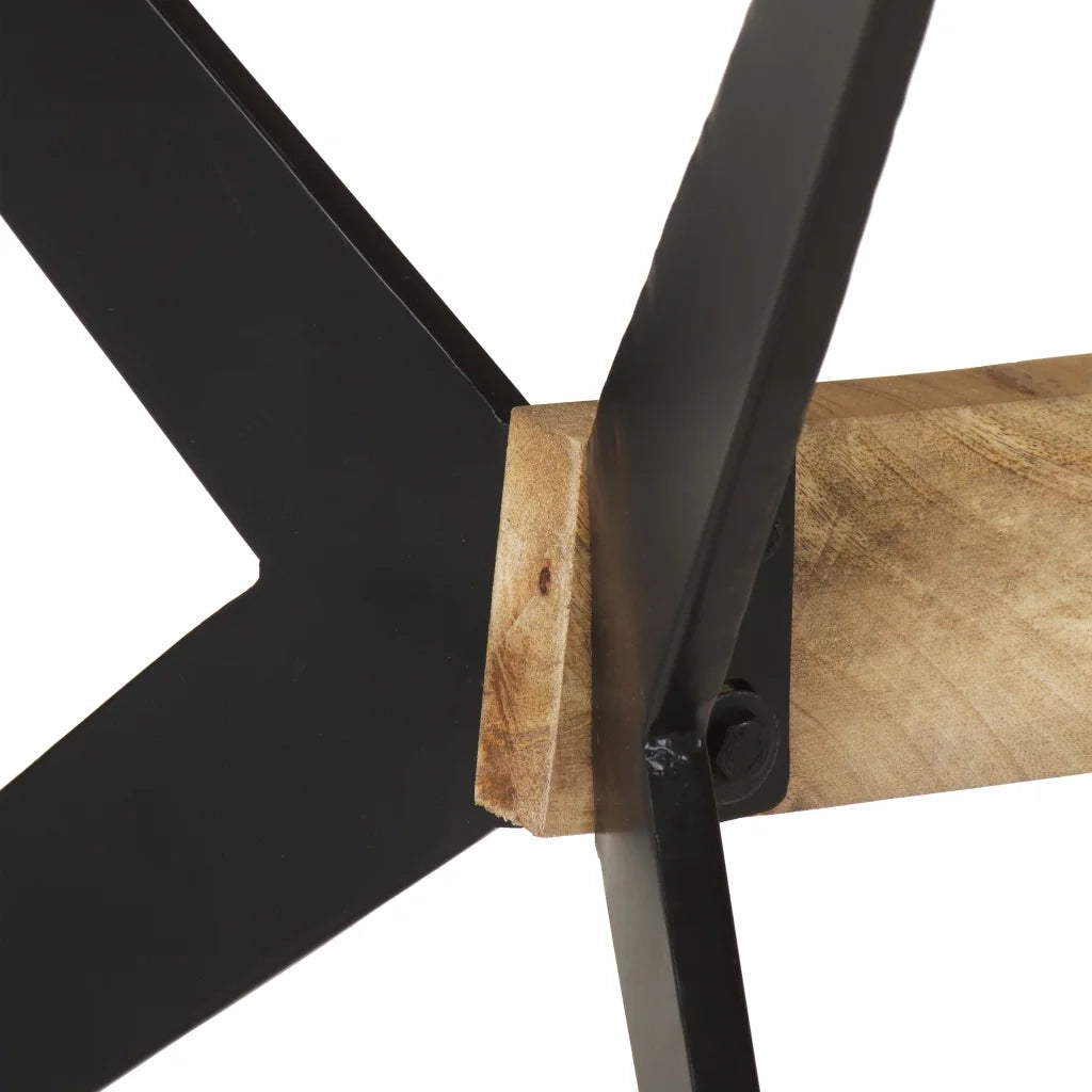 Tavolo da Pranzo 180x90x76 cm in Legno Massello di Mango  cod mxl 18316