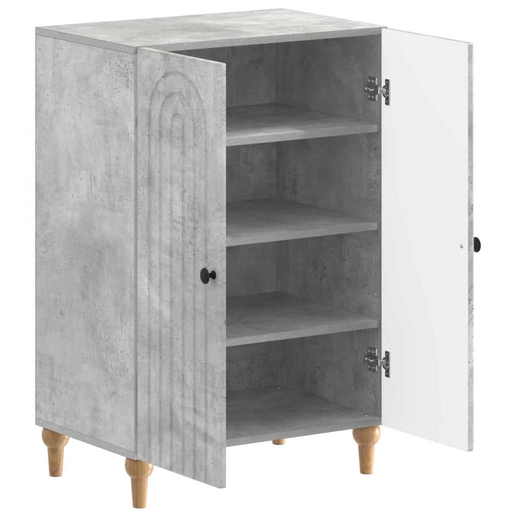 Mobile per scarpe ALKMAAR 59,5 x 39,5 x 90 cm Grigio Cemento 896208