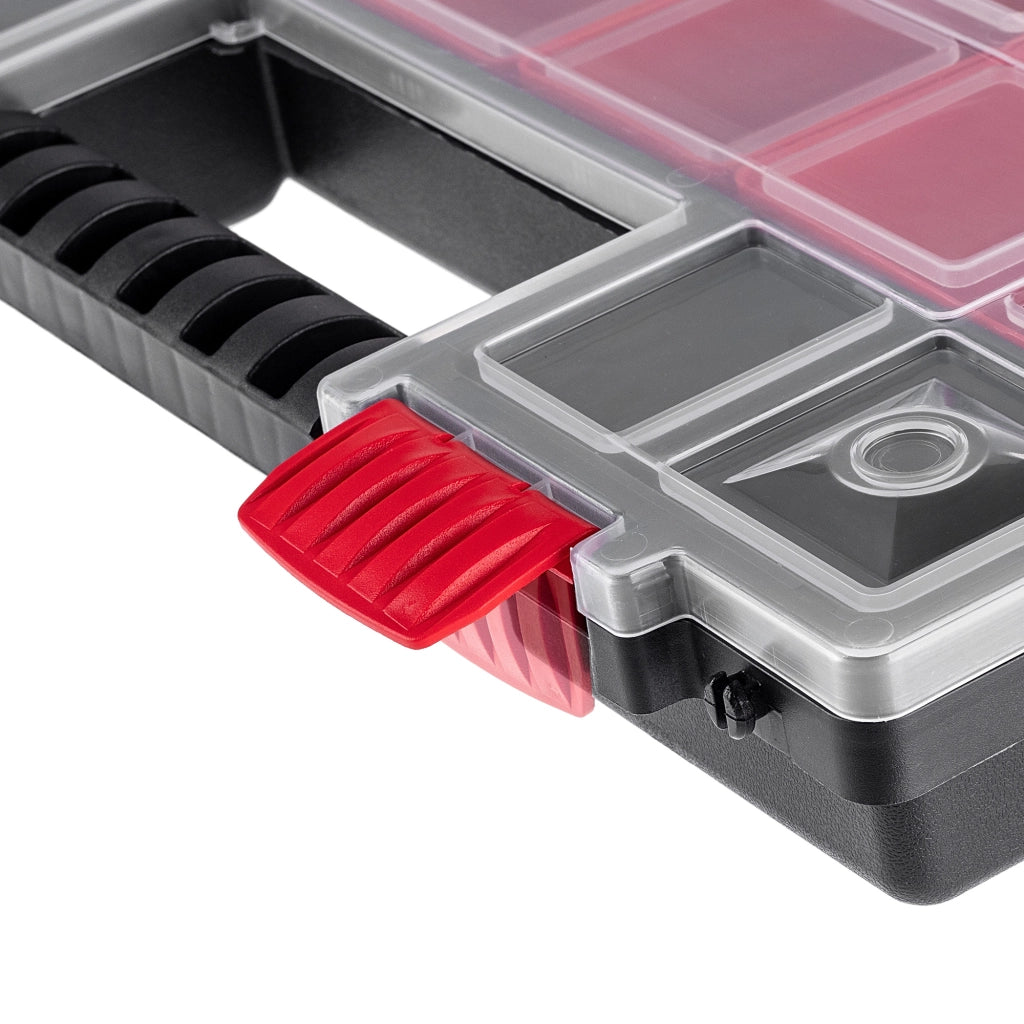 Set di 6 contenitori organizer per officina KADAX con 18 cassetti, ideali per garage.