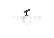 C/SFERA D.12CM A LED PER BINARIO MAGNETICO NERO 3000K 624LM 8W