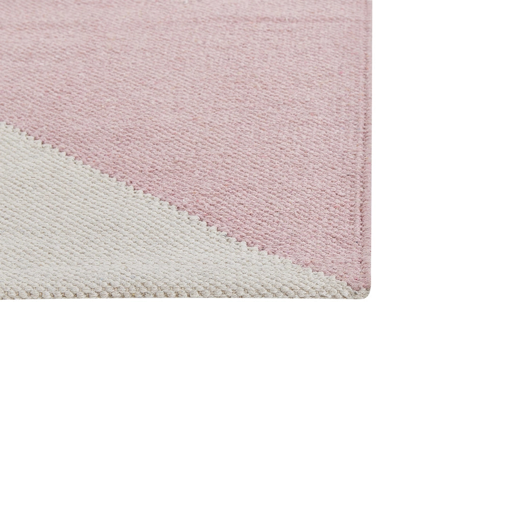 Tappeto in cotone multicolore motivo a geometrico 140 x 200 camera da letto soggiorno ingresso
