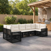 Set Divano da Giardino 7 pz 7-Numero di posti 3435223