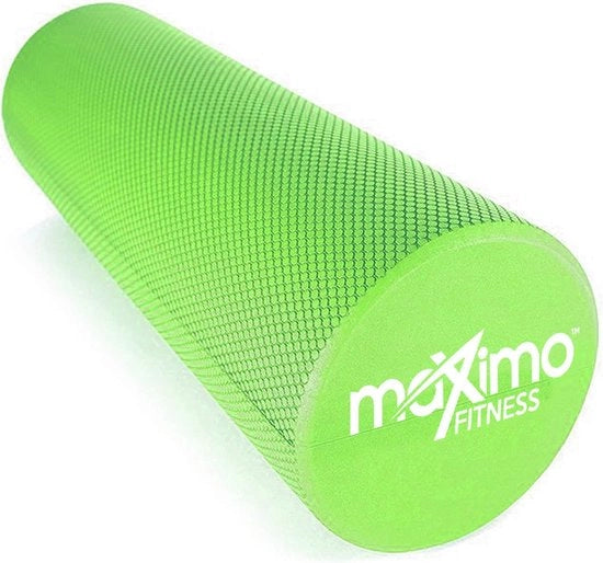 Roller per Trasmissione Muscolare - 15 cm x 45 cm (6" x 18") - Strumento di Automasagio Perfetto per Casa, Palestra, Pilates, Yoga - Incluso Manuale d'istruzioni (Verde)